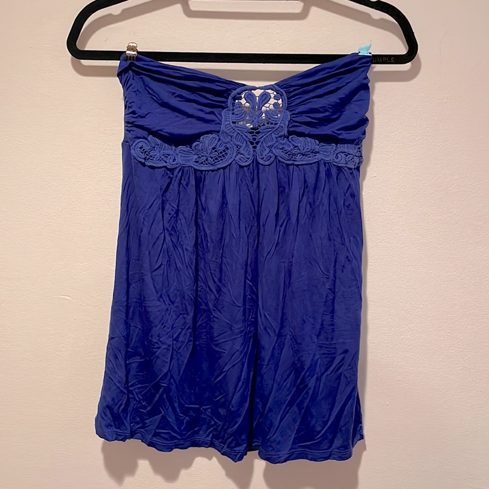 Forever 21 royal blue tube top in a size Medium